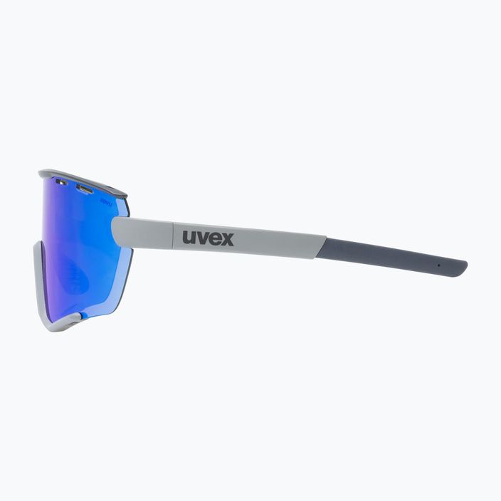 UVEX Sportstyle 236 Set rhino deep space mat/mirror blue/clear sunglasses 4