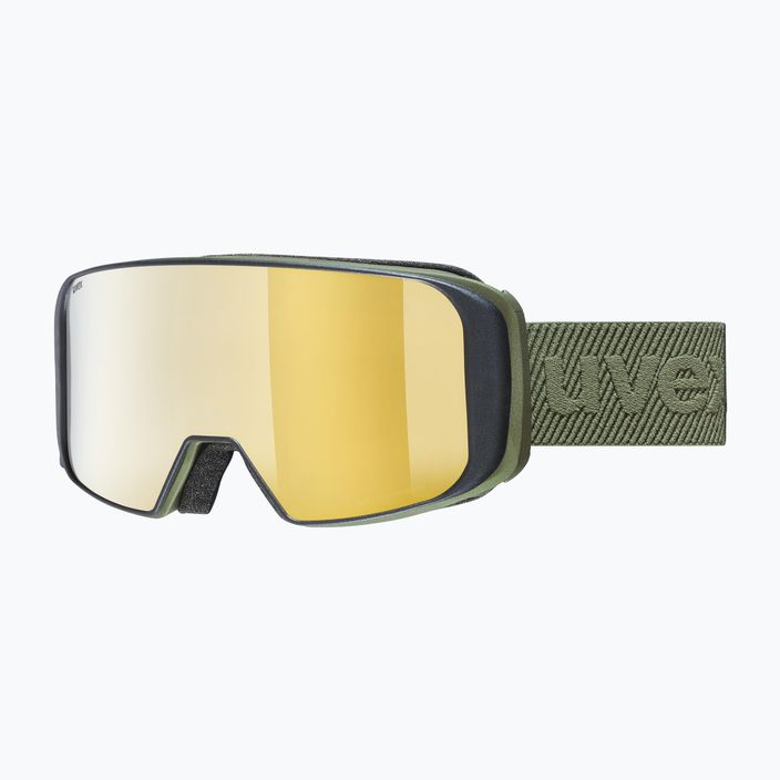 UVEX ski goggles Saga TO croco mat/mirror gold/lasergold lite/clear 55/1/351/8030 8