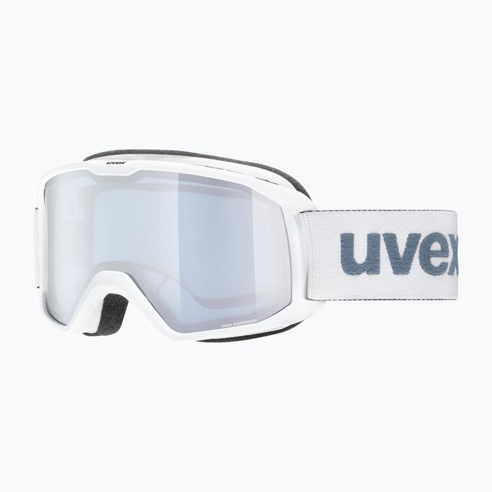 Ski goggles UVEX Elemnt FM white matt/mirror silver blue 55/0/640/1030 7