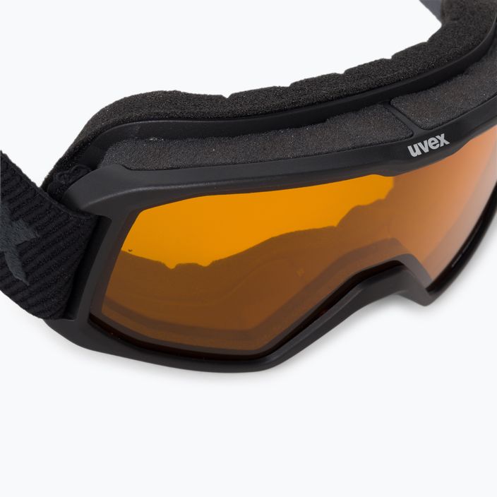 Ski goggles UVEX Elemnt LGL black/lasergold lite clear 55/0/641/2030 5