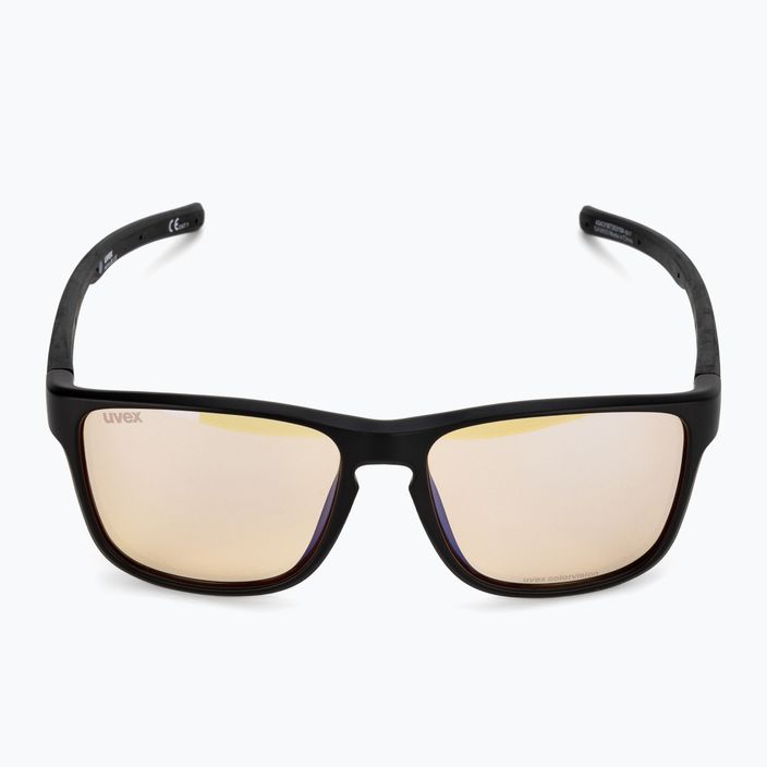 UVEX Retina Blue CV black mat/yellow sunglasses 53/3/020/2201 3