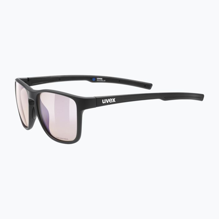 UVEX Retina Blue CV black mat/yellow sunglasses 53/3/020/2201 5