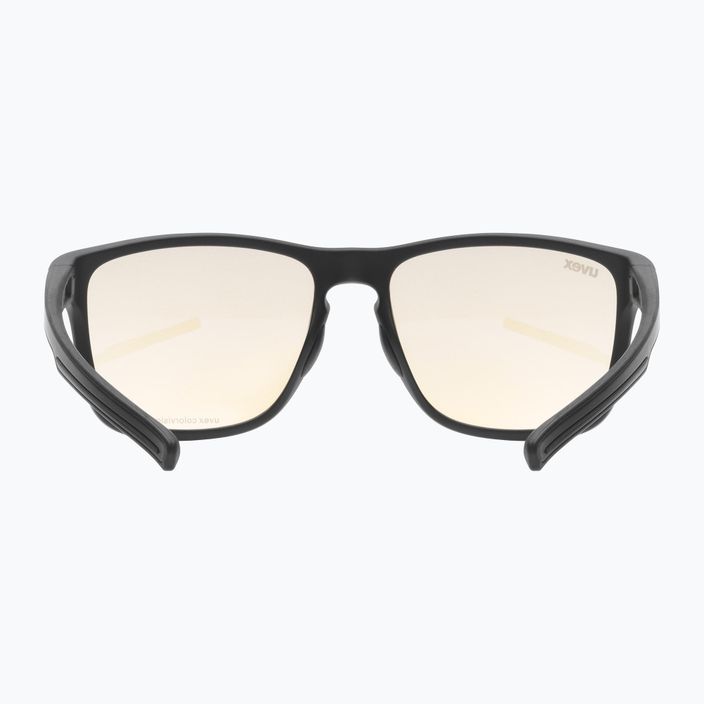 UVEX Retina Blue CV black mat/yellow sunglasses 53/3/020/2201 9