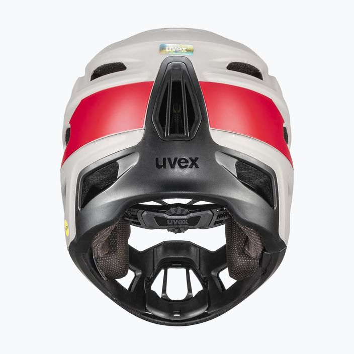 Bicycle helmet UVEX Revolt MIPS grey-red 41/0/063/04/15 9