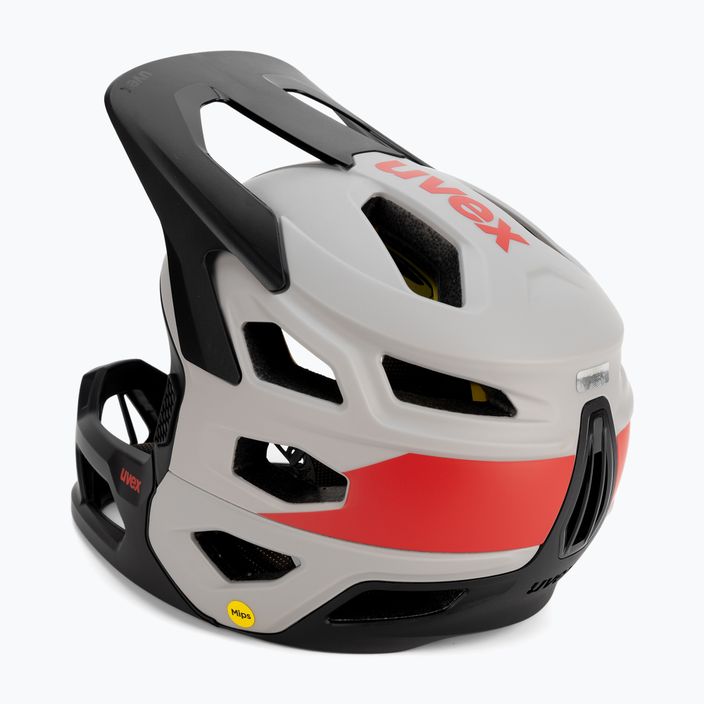 Bicycle helmet UVEX Revolt MIPS grey-red 41/0/063/04/15 4