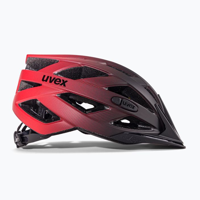 UVEX Urban I-vo CC MIPS bike helmet black-red 41/0/613/06/17 3