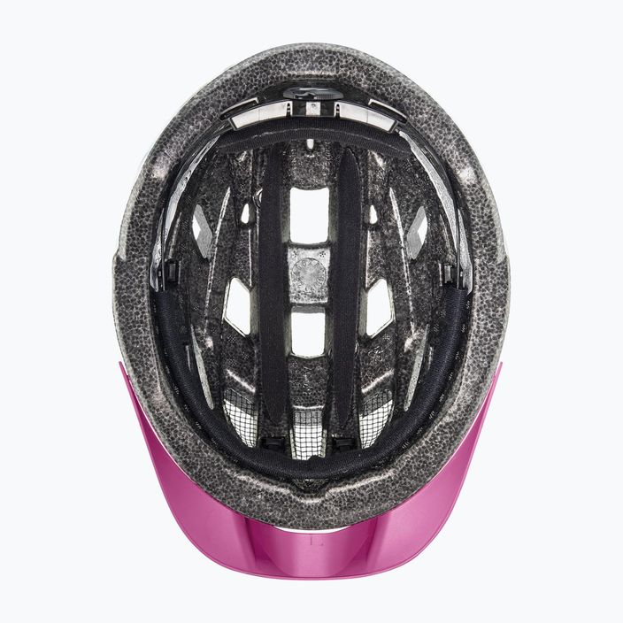 Bike helmet UVEX Air Wing pink/white 5