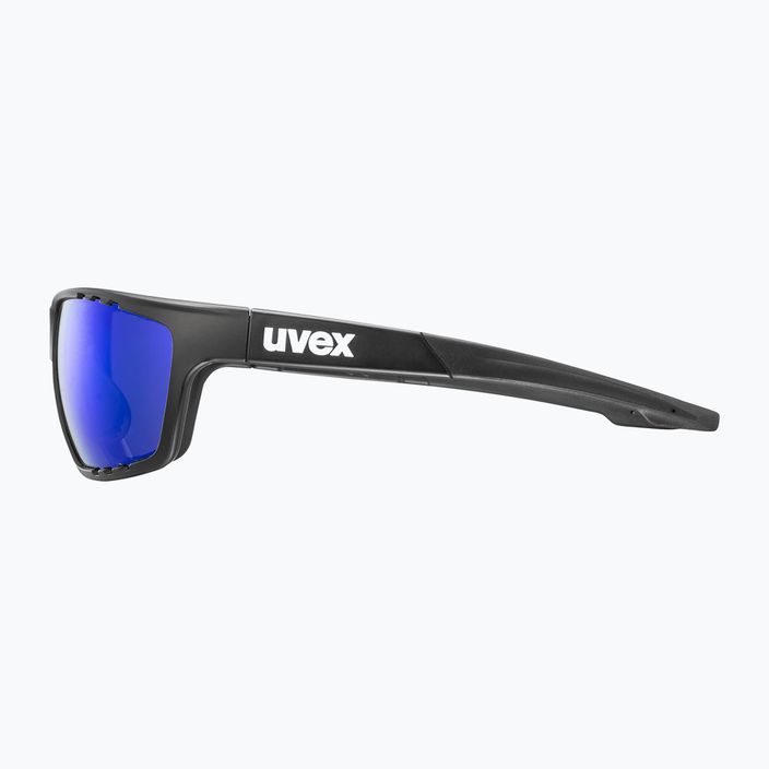 UVEX Sportstyle 706 black matt/mirror blue sunglasses 4