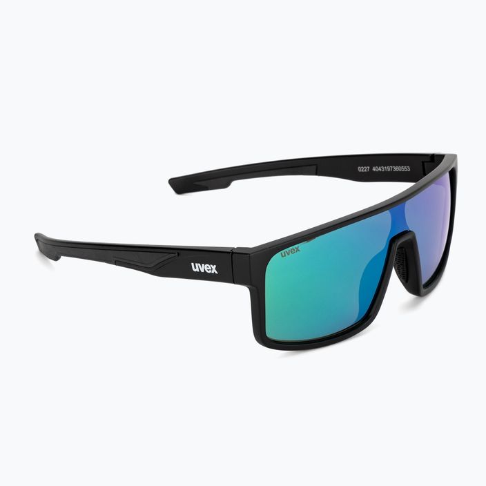 UVEX sunglasses LGL 51 black matt/mirror green 53/3/025/2215