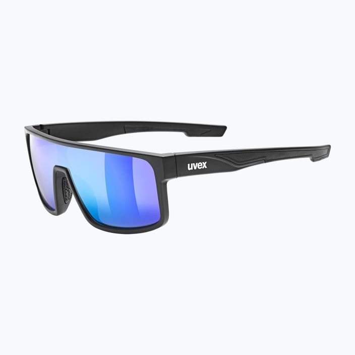 UVEX sunglasses LGL 51 black matt/mirror green 53/3/025/2215 5