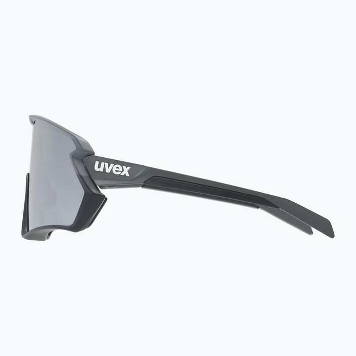 UVEX Sportstyle 231 2.0 grey black mat/mirror silver cycling glasses 53/3/026/2506 7
