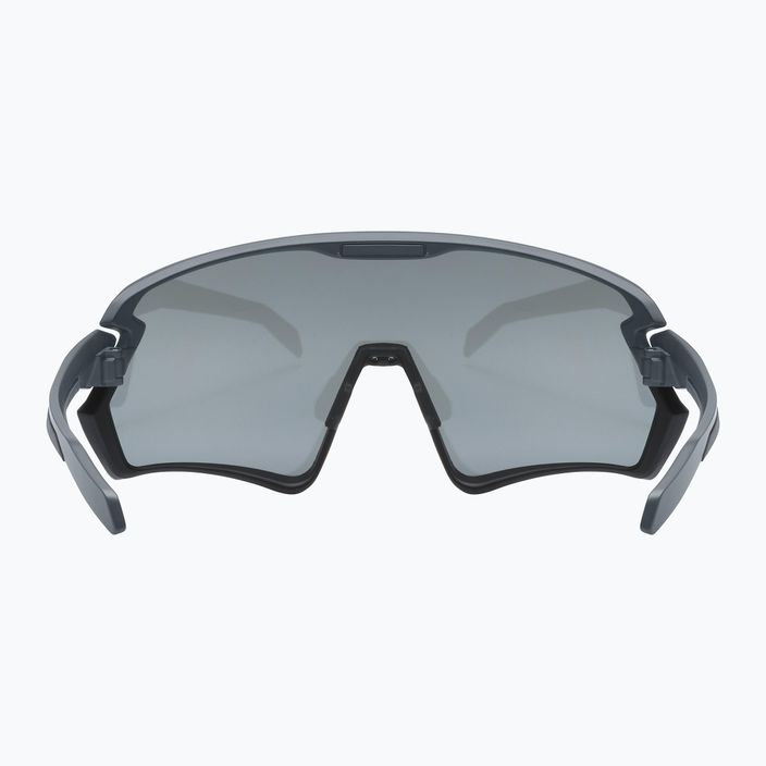 UVEX Sportstyle 231 2.0 grey black mat/mirror silver cycling glasses 53/3/026/2506 9