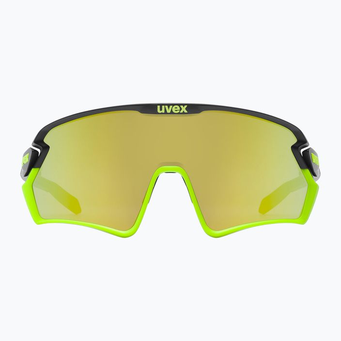 UVEX Sportstyle 231 2.0 black yellow mat/mirror yellow cycling goggles 53/3/026/2616 6
