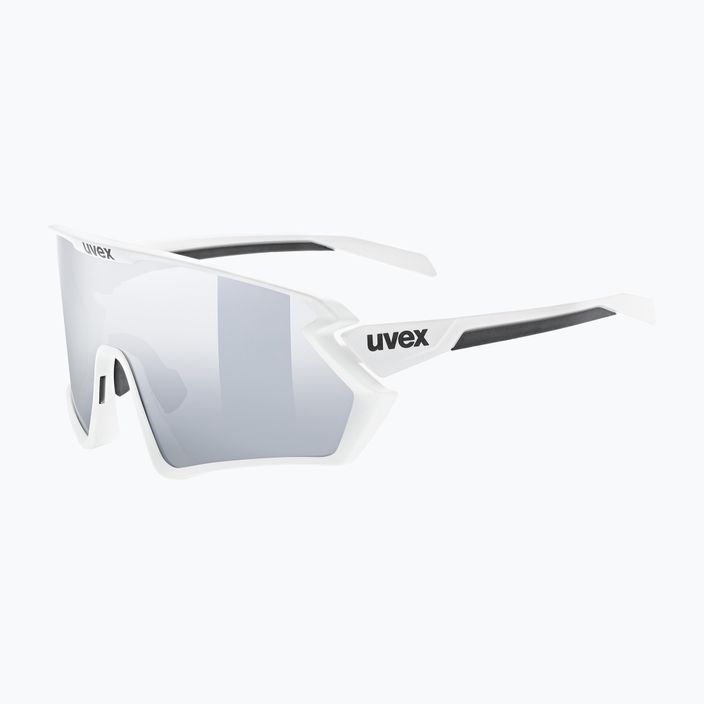 Bicycle goggles UVEX Sportstyle 231 2.0 Set white black mat/mirror silver 53/3/027/8216 6