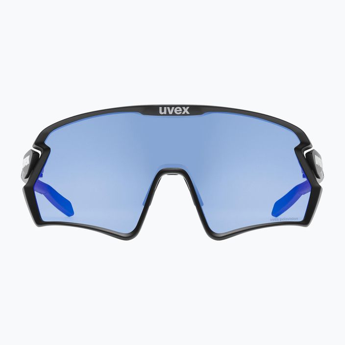 UVEX Sportstyle 231 2.0 P black mat/mirror blue cycling goggles 53/3/029/2240 6
