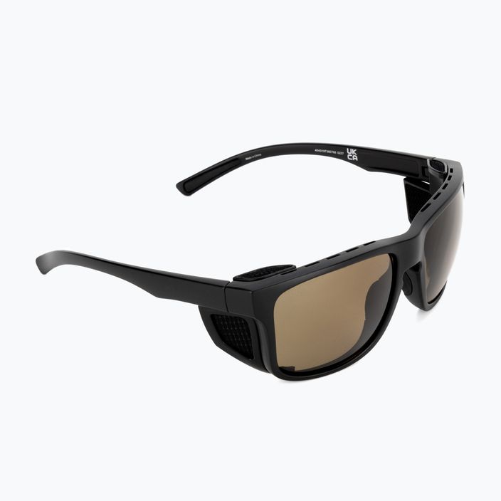 UVEX Sportstyle 312 VPX black mat/brown sunglasses 53/3/033/2261