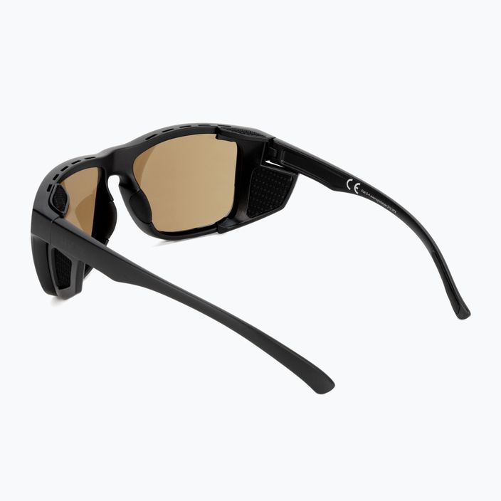 UVEX Sportstyle 312 VPX black mat/brown sunglasses 53/3/033/2261 2