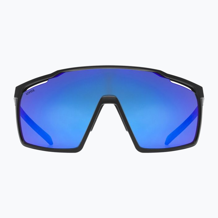 UVEX Mtn Perform black blue mat/mirror blue sunglasses 53/3/039/2416 6