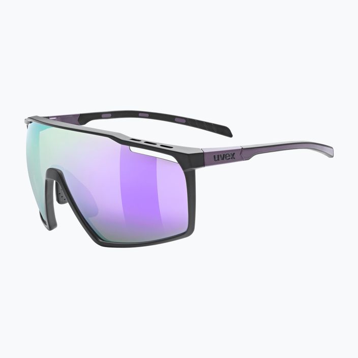 UVEX Mtn Perform black purple mat/mirror purple sunglasses 53/3/039/2116 5