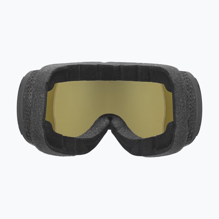 UVEX Downhill 2100 CV ski goggles black matt/mirror white/colorvision green 3