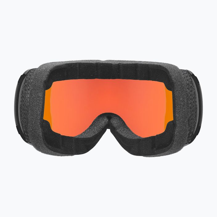 UVEX Downhill 2100 CV S2 ski goggles black shiny/mirror scarlet/colorvision orange 7