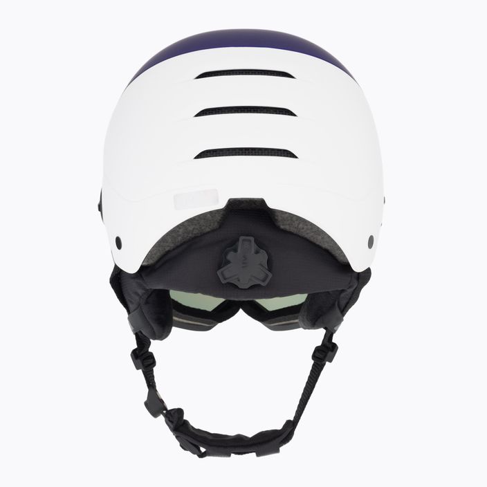 Ski helmet UVEX Wanted Visor purple bash/mirror red smoke 2