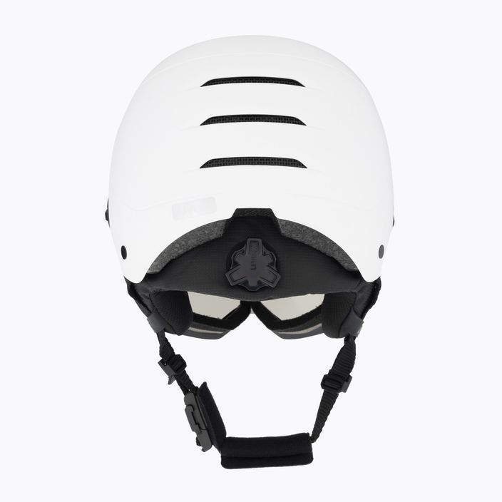 Ski helmet UVEX Wanted Visor Pro V white matt/variomatc smoke 3