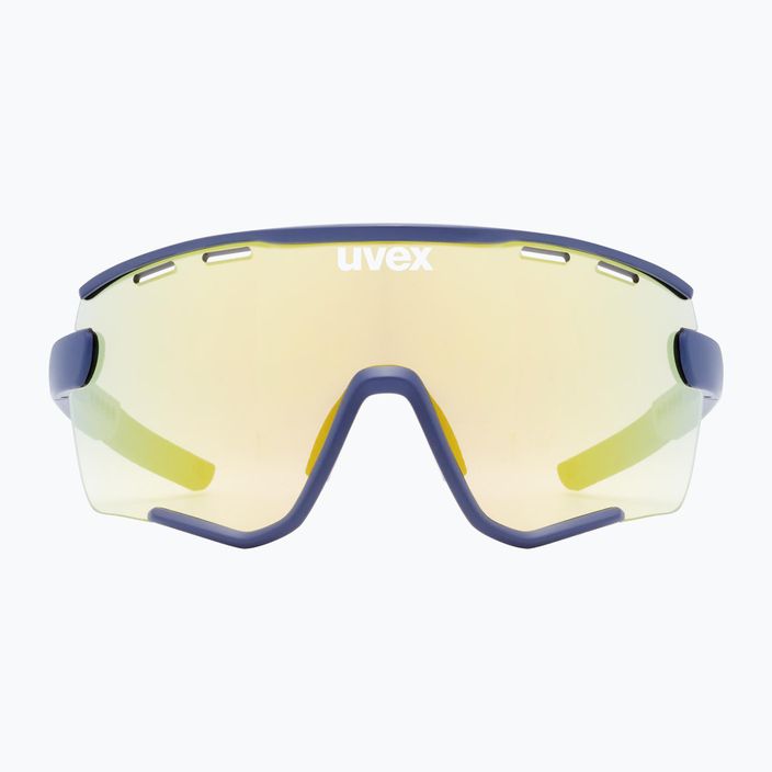 UVEX Sportstyle 236 Set blue matt/mirror yellow/clear sunglasses 2