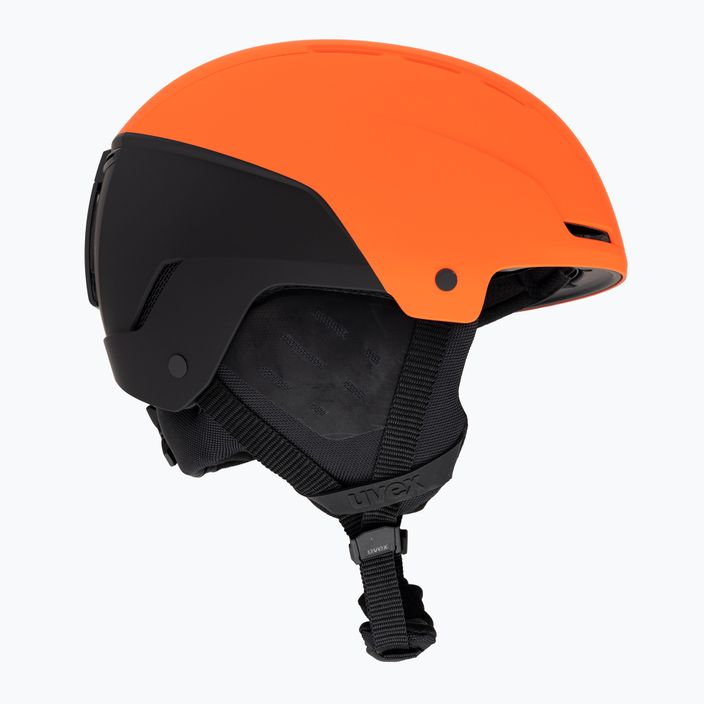 UVEX Stance Mips ski helmet fierce red/black matt 4