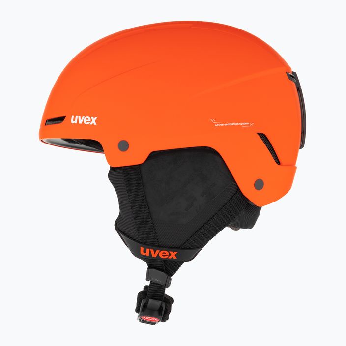 Ski helmet UVEX Stance fierce red matt 5