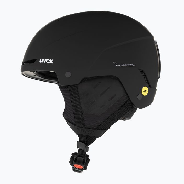Ski helmet UVEX Stance Mips black matte 5