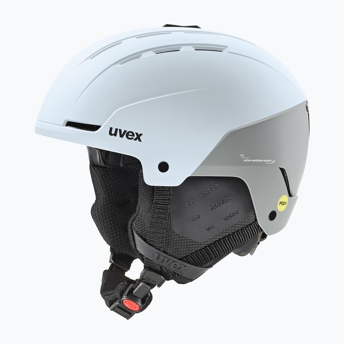 Ski helmet UVEX Stance Mips arctic/glacier matt 7