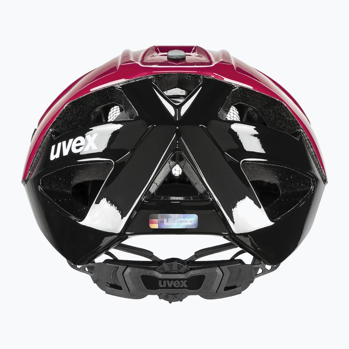 Bike helmet UVEX Quatro ruby red/black 3
