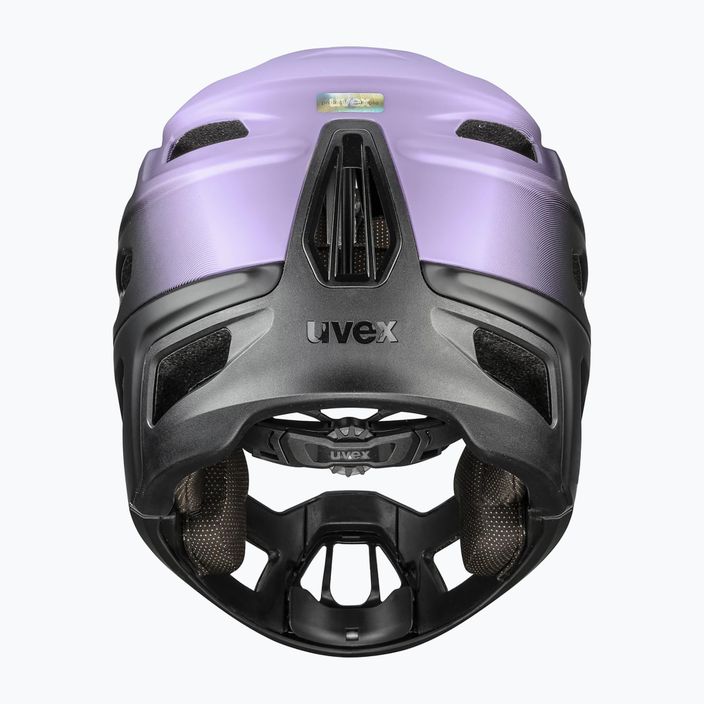 UVEX bike helmet Revolt lilac/black matt 4