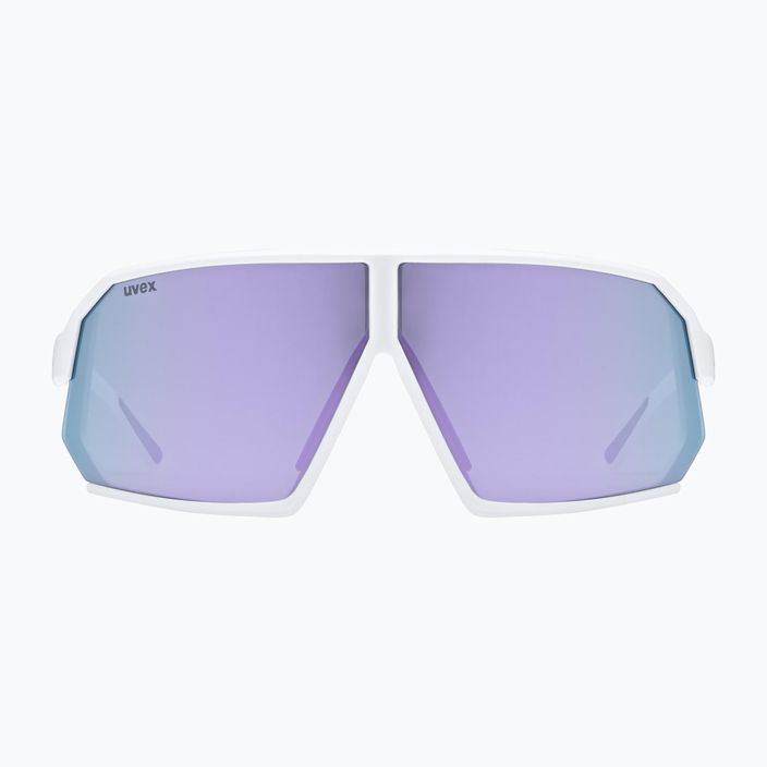 UVEX Sportstyle 237 white matt/mirror lavender sunglasses 2