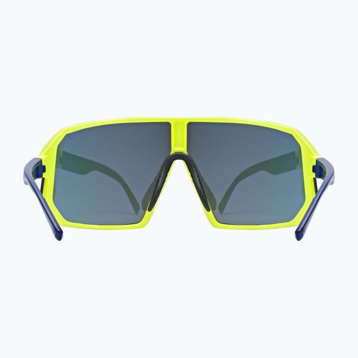 UVEX Sportstyle 237 yellow blue matt/mirror blue sunglasses 3