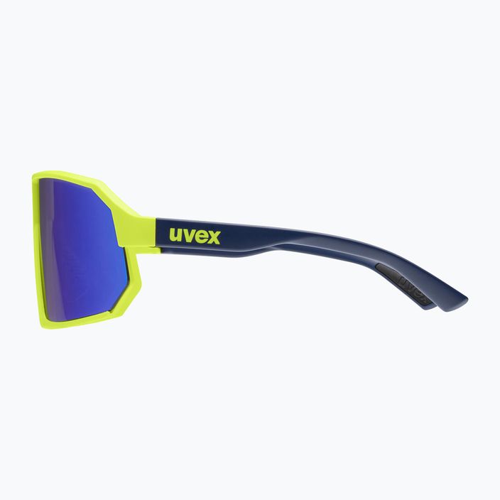 UVEX Sportstyle 237 yellow blue matt/mirror blue sunglasses 4