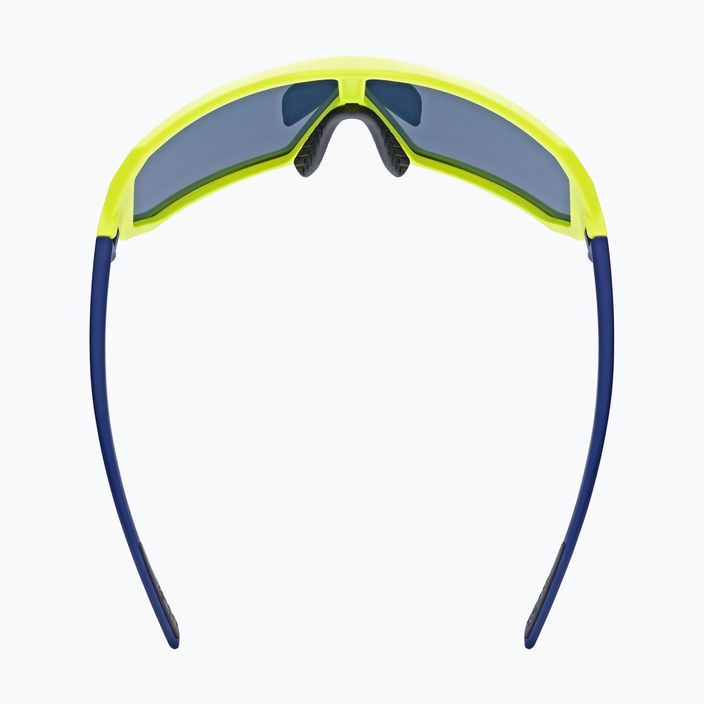 UVEX Sportstyle 237 yellow blue matt/mirror blue sunglasses 5