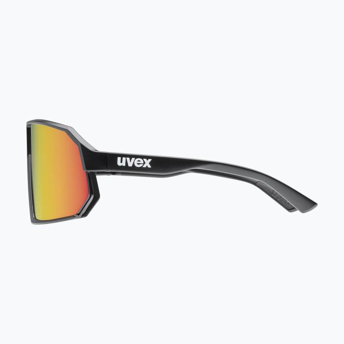 UVEX Sportstyle 237 black matt/mirror red sunglasses 4