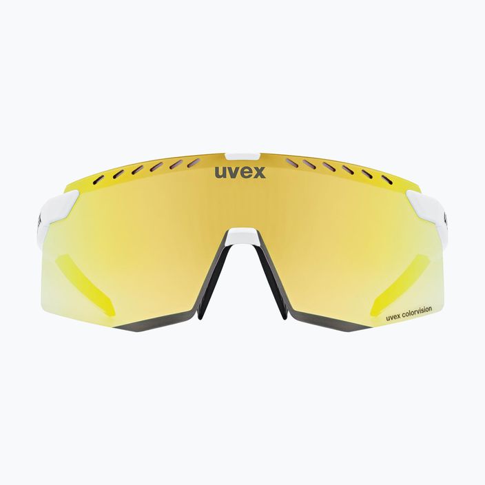 UVEX Pace Stage CV white matt/mirror gold sunglasses 2