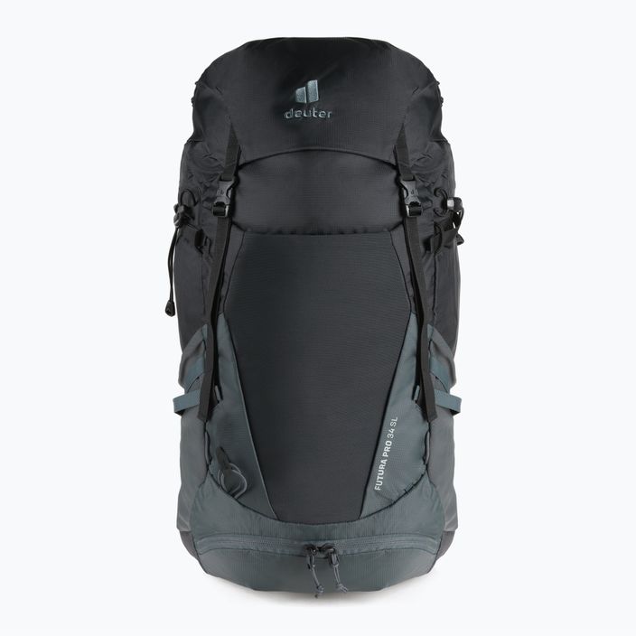 Women's hiking backpack deuter Futura Pro SL 34 l black-grey 340102174030 2