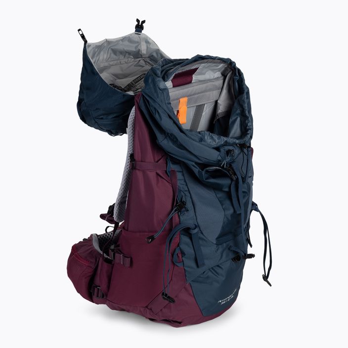 Women's trekking backpack deuter Aircontact Lite SL 35+10 l blue-maroon 3340221 8