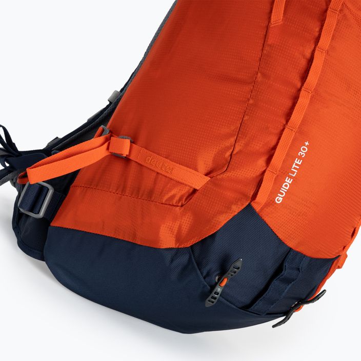 Deuter Guide Lite 30+6 l climbing backpack orange 3360321 7
