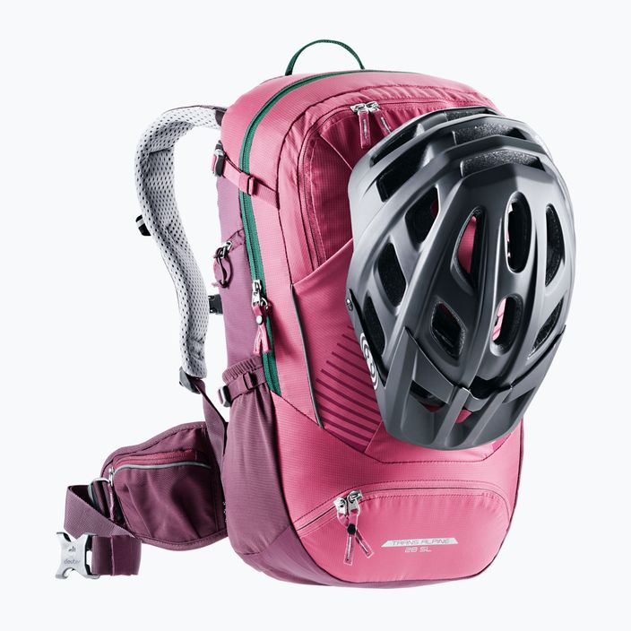 Women's bike backpack deuter Trans Alpine SL 28 l pink 320012155630 6