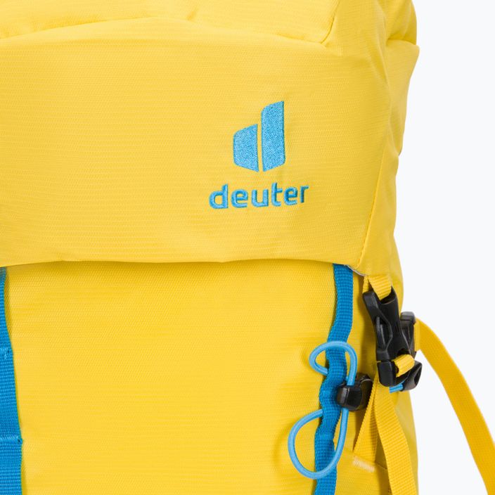 Children's climbing backpack deuter Climber 8308 22 l yellow 3611021 4