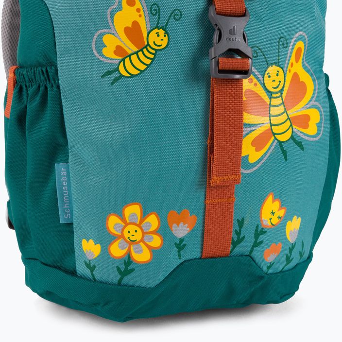 Deuter Schmusebar 8 l children's hiking backpack green 361012132390 4