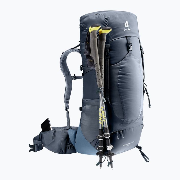 Deuter Aircontact Lite 40 + 10 trekking backpack black 334012373190 6