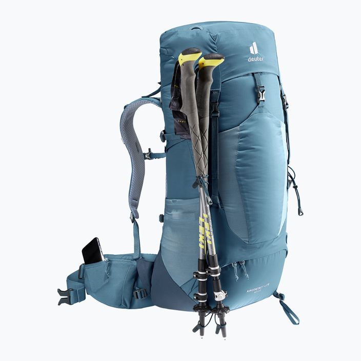 Deuter Aircontact Lite 40 + 10 trekking backpack blue 334012313740 6