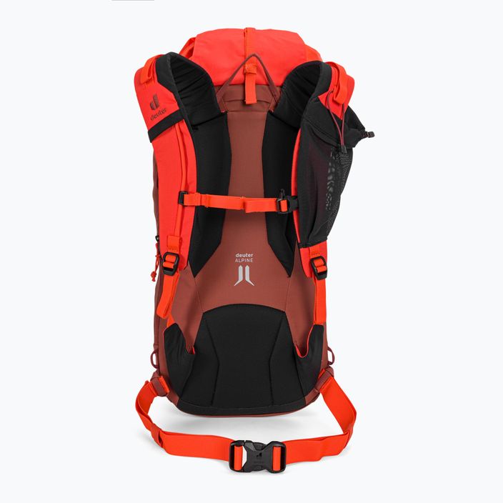Climbing backpack deuter Guide 24 l red 33611235912 3