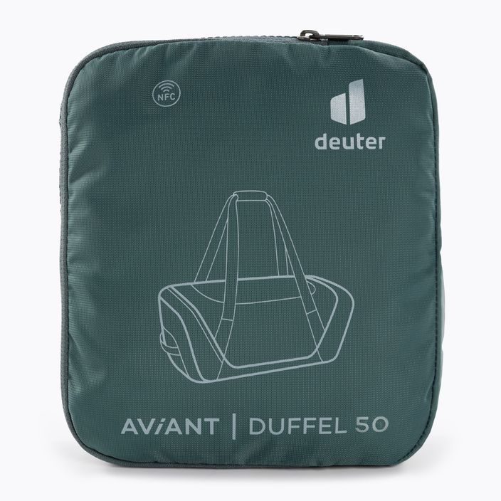 Deuter hiking bag Aviant Duffel 50 l teal/ink 6
